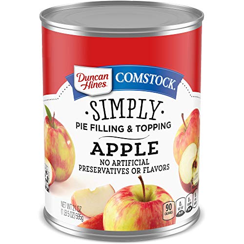 Duncan Hines Apple Pie Filling, 21 oz, Pack of 8