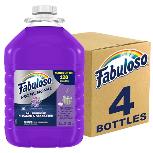 Fabuloso Lavender Cleaner, 128oz, Pack of 4
