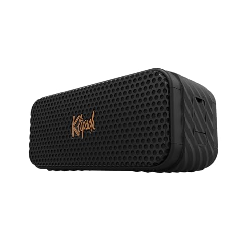 Klipsch Nashville Bluetooth Speaker, 360° Audio, 24hr Playtime