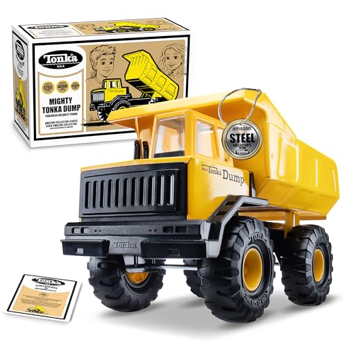 Tonka Retro Mighty Dump Truck – Collector’s Edition, Ages 3+