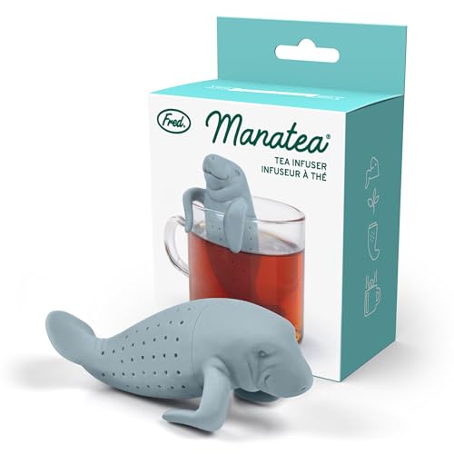Genuine Fred Manatea Silicone Tea Infuser, Fun Gift