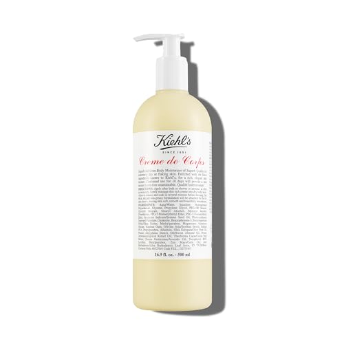 Kiehl’s Creme de Corps Body Lotion with Cocoa & Shea Butter – 16.9 fl oz