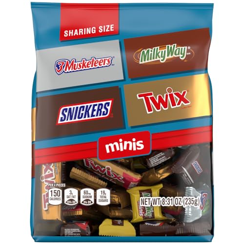 Mars Chocolate Minis Variety Pack, 8.31 Oz Bag
