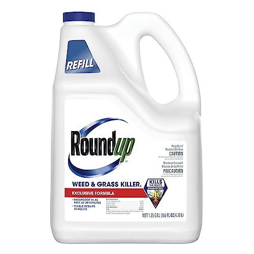 Roundup Weed & Grass Killer₄ Refill, 1.25 gal.