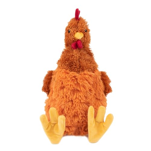 Crinkle Plush Chicken Dog Toy for Interactive Play