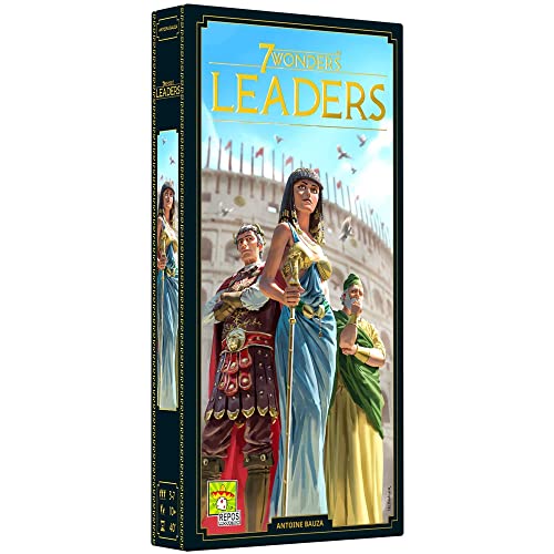 7 Wonders Leaders Board Game Expansion | 3-7 Players | Ages 10+