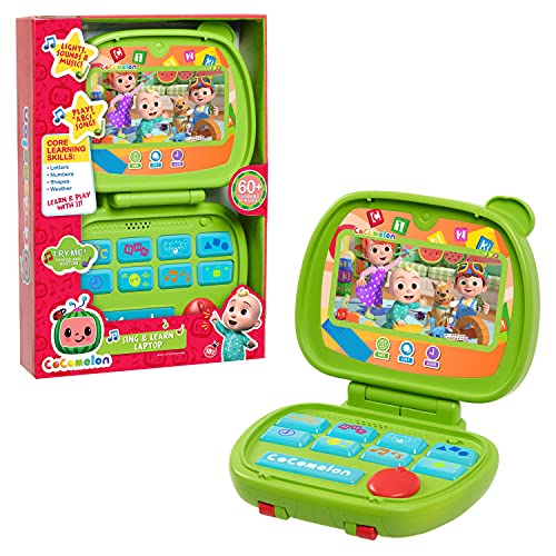CoComelon Sing & Learn Laptop Toy with Lights & Sounds