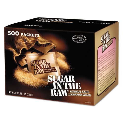 Sugar in the Raw Packets, 0.18 oz, 500 Count