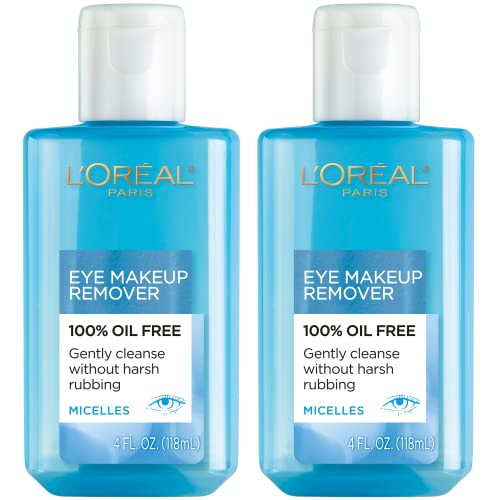 L’Oreal Oil-Free Eye Makeup Remover, 2-Pack