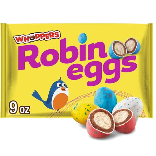 WHOPPERS Robin Eggs Malted Milk Balls, 9 oz