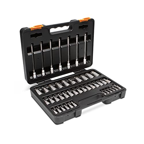 GEARWRENCH 44-Piece Hex Bit Socket Set – SAE/Metric