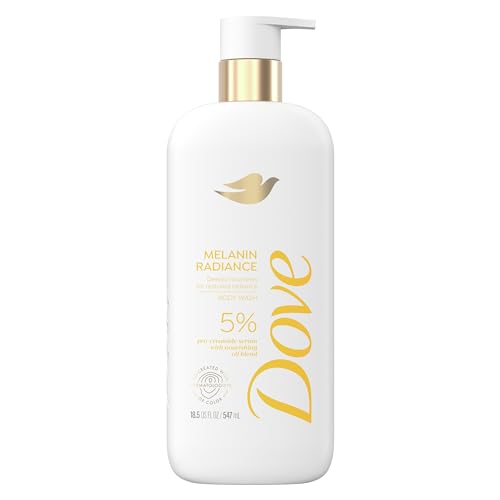 Dove Melanin Radiance Body Wash with Pro-Ceramide, 18.5 oz