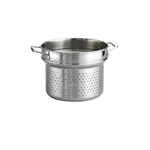 Tramontina Stainless Steel Pasta Strainer for 8-Quart Pot