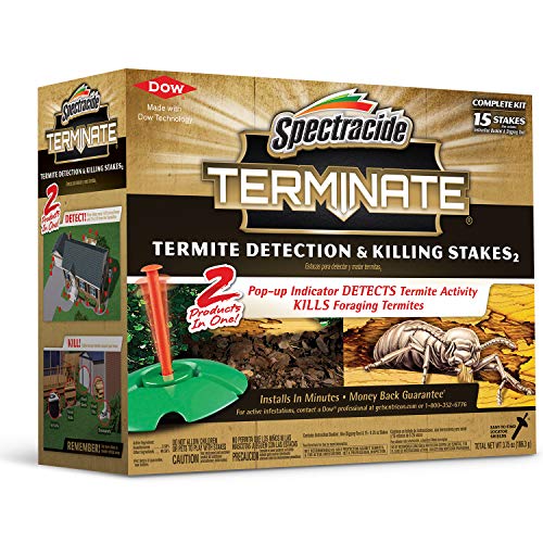 Spectracide Termite Detection & Killing Stakes, 15 Count