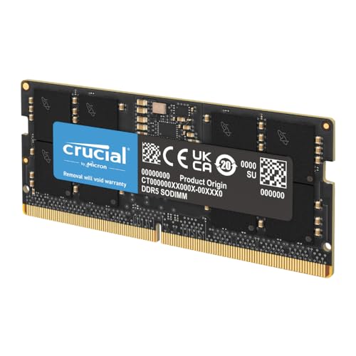 Crucial 16GB DDR5 4800MHz Laptop RAM