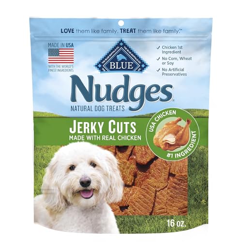 Blue Buffalo Chicken Jerky Dog Treats, 16-oz Bag