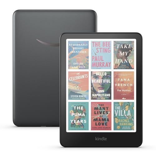 Amazon Kindle Colorsoft Signature (32GB) – Color Display, Wireless Charging