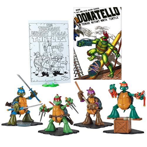 TMNT Original Sketch Figure & Comic by Playmates Toys
