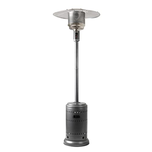 Amazon Basics Slate Gray Outdoor Propane Patio Heater
