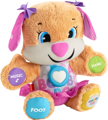 Fisher-Price Laugh & Learn Plush Toy for 6+ Months