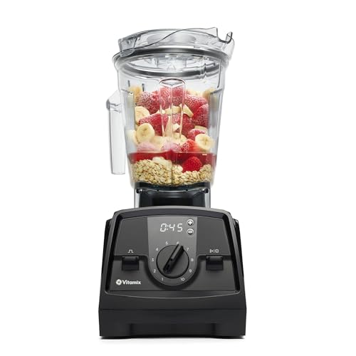 Vitamix V1200, Pro-Grade Blender, 64 oz. Black (Renewed)