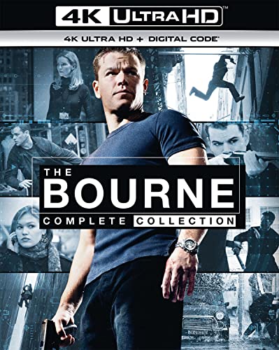 The Bourne Complete Collection – 4K Ultra HD + Digital