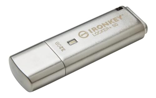 Kingston 32GB Encrypted USB 3.2 Drive with AES & Cloud Backup