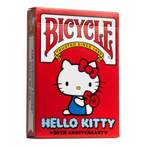 Limited Edition Hello Kitty 50th Anniversary Playing Cards