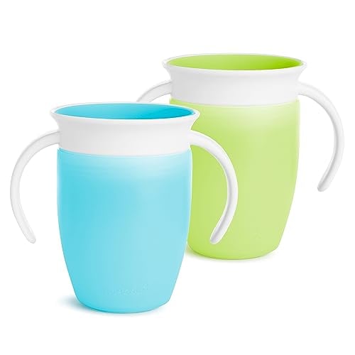Munchkin Miracle 360 Spill-Proof Sippy Cup, 7oz, 2-Pack
