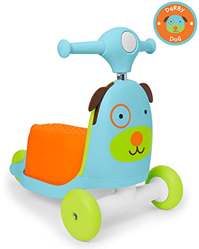 Skip Hop 3-in-1 Baby Walker & Scooter, Zoo Dog