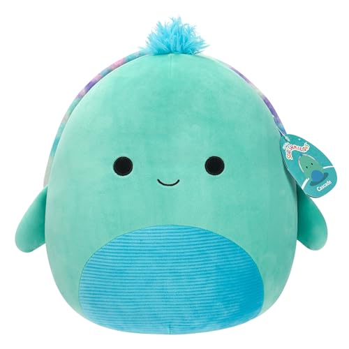 Squishmallows 12″ Cascade Teal Turtle with Tie-Dye Shell