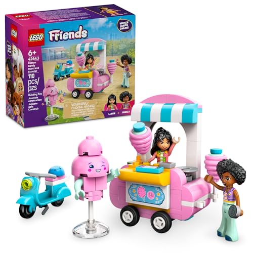 LEGO Friends Cotton Candy Stand Set for Kids, Ages 6+