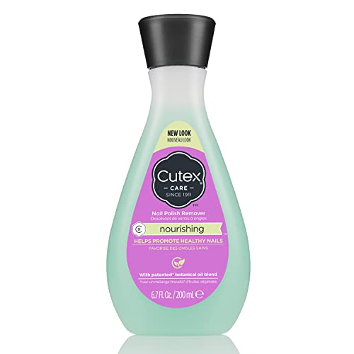 Cutex Nourishing Nail Polish Remover with Vitamin E, 6.7 fl oz