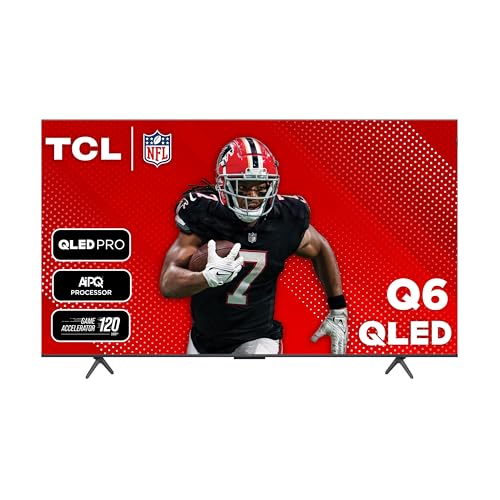 TCL 65″ QLED 4K Smart TV with Dolby Vision & Voice Remote