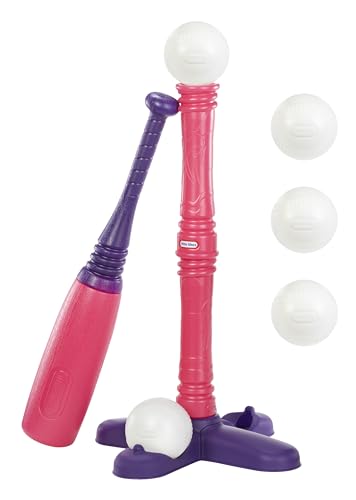 Little Tikes Pink T-Ball Set, 5 Balls, Ages 18+ Months