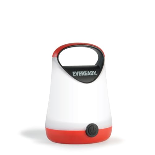 Eveready LED Camping Lantern, Battery Powered, Water Resistant, 100 Hours