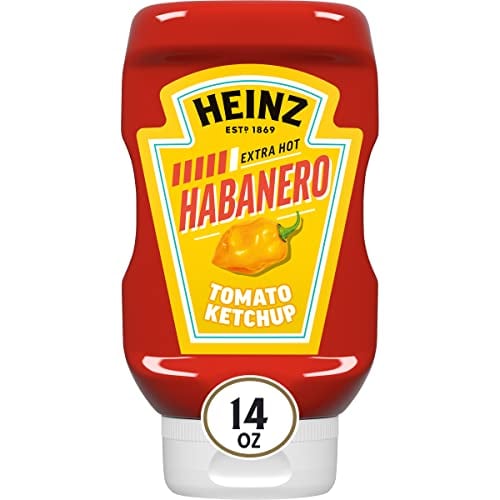 Heinz Habanero Tomato Ketchup, 14 oz Squeeze Bottle