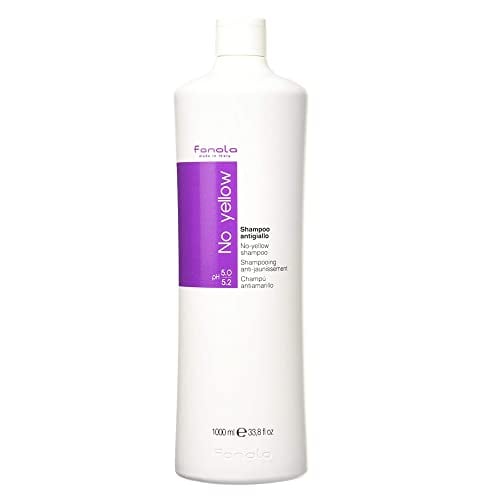 Fanola No Yellow Purple Shampoo for Blondes & Grey Hair (33.8 oz)