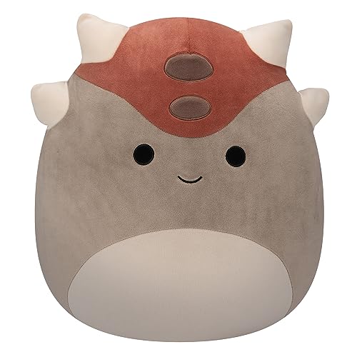 Squishmallows 14″ Ainhoca Grey Ankylosaurus Plush