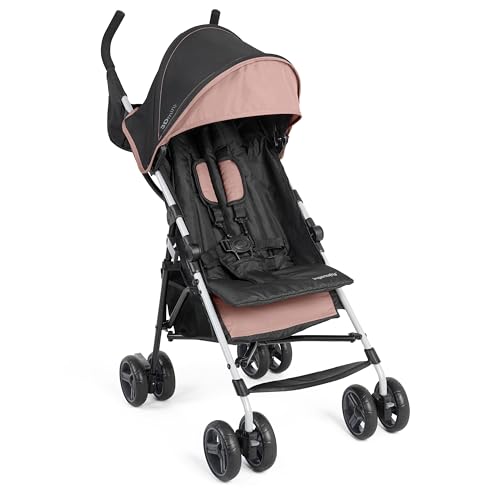 Ingenuity 3D Mini Lightweight Stroller, Compact Fold, Dusty Rose