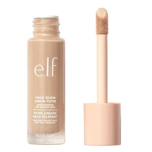 e.l.f. Halo Glow Liquid Filter, Medium, Hyaluronic Acid, Vegan