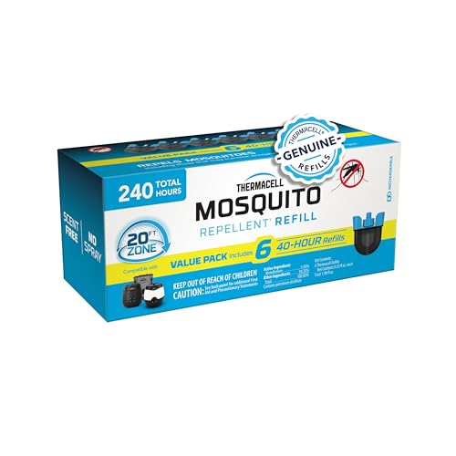 Thermacell Rechargeable Mosquito Repellent with 240-Hour Refill