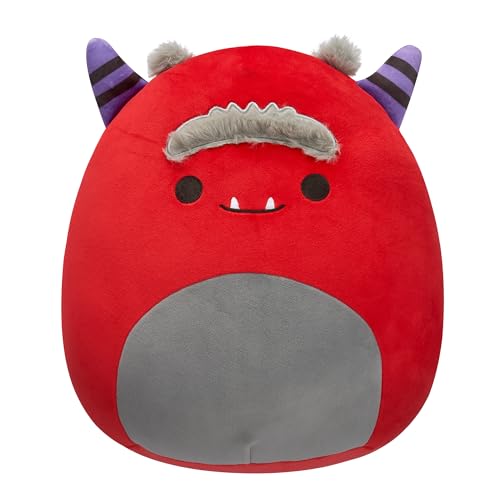 Squishmallows 12″ Jeb Burgundy Monster Plush Toy