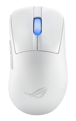 ASUS ROG Keris II Ace Wireless Gaming Mouse, 54g, White
