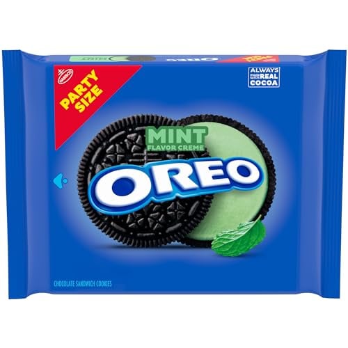 OREO Mint Creme Cookies, Party Size, 24.95 oz