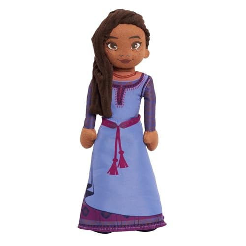 Disney Wish 8-inch Talking Asha Plush, Ages 2+ by Just Play