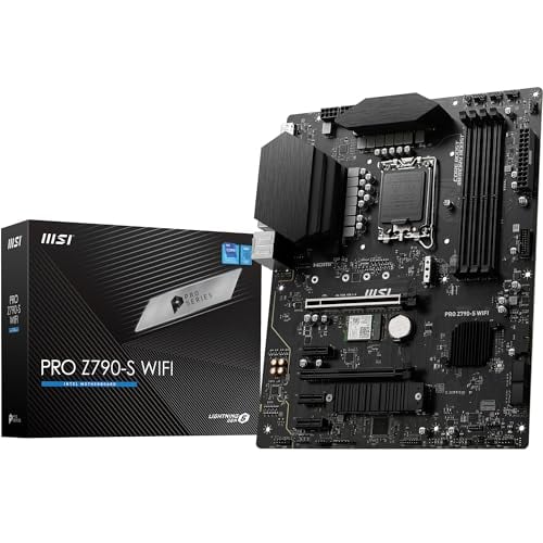 MSI PRO Z790-S WiFi Motherboard, Intel 12th-14th Gen Support