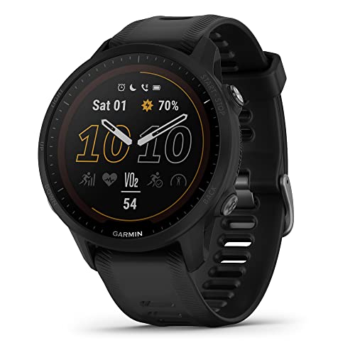 Garmin Forerunner 955 Solar GPS Running Smartwatch, Black