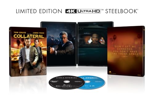 Collateral [4K UHD Steelbook + Blu-Ray + Digital]