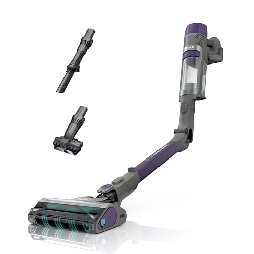 Shark Cordless Vacuum with HEPA, Pet Hair, Grey/Purple